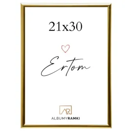 ramka-na-zdjecie-21x297-a4-zlota-klasyczna-uniwersalna-dyplom-certyfikat