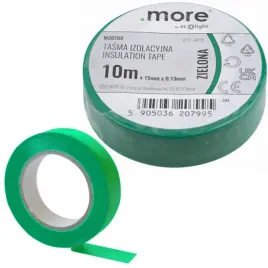 tasma-izolacyjna-klejaca-15mm-x-013mm-odporna-wytrzymala-zielona-10m-1szt