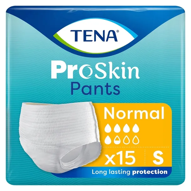 Tena Pants ProSkin Normal S majtki chłonne dla dorosłych 15 sztuk