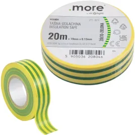 tasma-izolacyjna-wytrzymala-klejaca-19-mm-x-013mm-zolto-zielona-20m-1-szt
