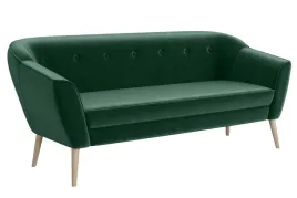 sofa-skandynawska-3-osobowa-zielona-180-cm-na-drewnianych-nozkach
