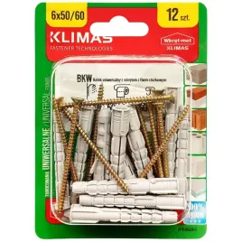 kolki-uniwersalne-6x60-stozkowe-pz2-ocynk-blister-12szt-klimas