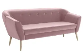 sofa-skandynawska-3-osobowa-rozowa-180-cm-na-drewnianych-nozkach