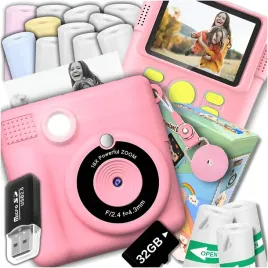 aparat-natychmiastowy-cyfrowy-dla-dzieci-z-drukarka-karta-32gb-14-rolek