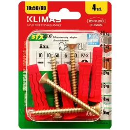 kolki-uniwersalne-10x60-z-lbem-stozkowym-pz3-blister-4szt-klimas