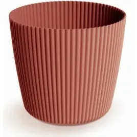 doniczka-ryflowana-milly-round-miedziany-27l-prosperplast-nowoczesna