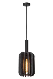 lampa-wiszaca-z-filcu-ciemna-szara-do-sypialni-salonu-ozdobna-lucide