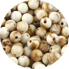 koraliki-gladkie-klasyczne-wzorzyste-kulki-8mm-akryl-karmelowe-bez-100szt