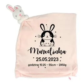 kocyk-kroliczek-poszewka-mis-prezent-na-urodziny-chrzest-metryczka-wzory
