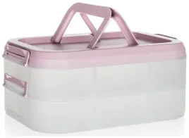 banquet-duzy-podwojny-pojemnik-na-ciasto-wypieki-kanapki-rozowy-party-box
