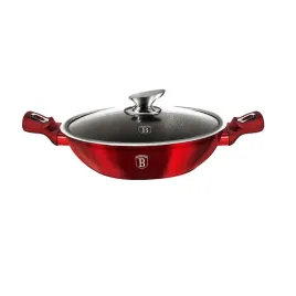 wok-granitowy-garnek-niski-30cm-4l-indukcja-gaz-berlinger-haus-burgundy