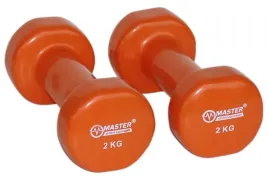hantle-treningowe-ciezarki-fitness-winyl-2x2kg