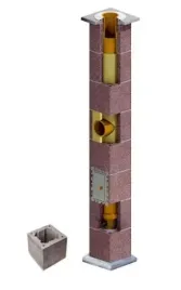 komin-ceramiczny-dymowy-system-leier-smart-14m-fi-180-zestaw-izolowany
