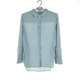 koszula-damska-outerknown-niebieska-dlugi-rekaw-bawelna-xs