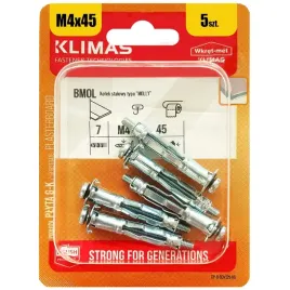 kolki-stalowe-molly-4x45-blister-5szt-klimas