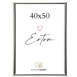 ramka-ertom-ls4050s-line-style-40x50-srebrna