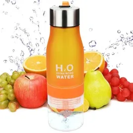 butelka-bidon-na-wode-z-wyciskarka-650ml-pomaranczowy-kolor