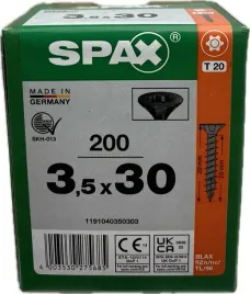 spax-wkrety-czarne-uniwersalne-35x30-t20-pelny-gwint-200szt