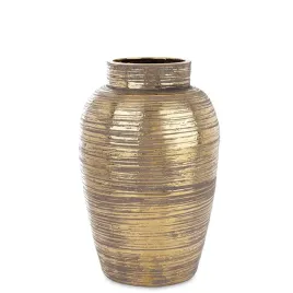 wazon-zloty-flakon-przecierany-oslonka-dekoracja-stylowa-ceramiczny