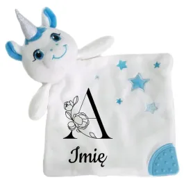 kocyk-przytulanka-maskotka-jednorozec-na-podroz-prezent-inicjal-imie-wzory