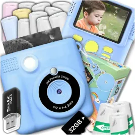 aparat-natychmiastowy-cyfrowy-dla-dzieci-z-drukarka-karta-32gb-14-rolek