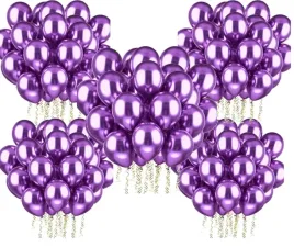 fioletowe-balony-chrom-shiny-glossy-gumowe-26-cm-50-szt