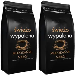 kawa-ziarnista-2kg-100percent-arabica-swiezo-palona-meksykanski-naboj-2x1kg
