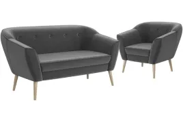 komplet-mebli-wypoczynkowych-ciemnoszary-welur-sofa-z-fotelem-2-1-dima