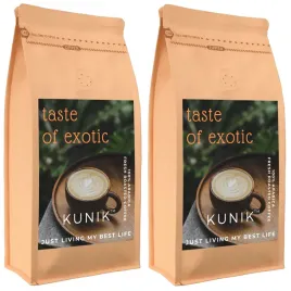 kawa-ziarnista-2kg-swiezo-palona-100percent-arabica-kunik-taste-of-exotic-2x1kg