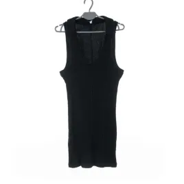 sukienka-damska-urban-outfitters-czarna-mini-kolnierzyk-bez-rekawow-l