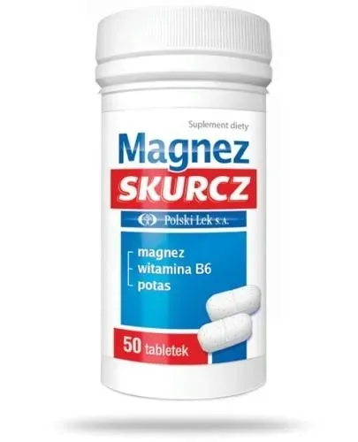 Magnez Skurcz POLSKI LEK, 50 tabletek