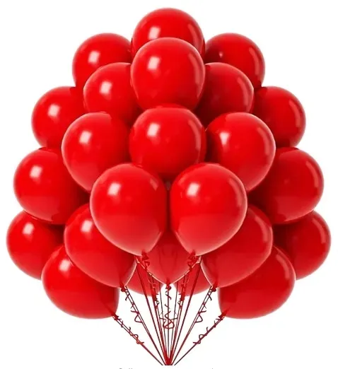 Czerwone balony lateksowe gumowe 26 cm -100 szt Walentynki59
