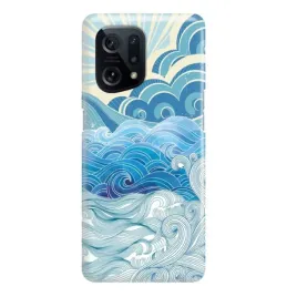 etui-do-oppo-find-x5-sea-life-water-ocean-niebieskie-morskie-wiele-wzorow