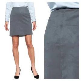 damska-spodnica-mini-tom-tailor-fake-velour-leather-skirt-xl