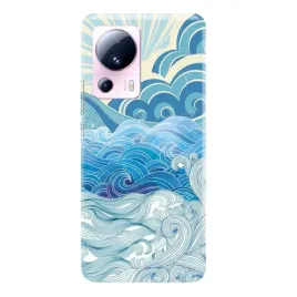 etui-do-xiaomi-13-lite-sea-life-water-ocean-niebieskie-morskie-wiele-wzorow