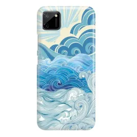 etui-do-realme-c11-2020-sea-life-water-ocean-niebieskie-morskie-top-wzory
