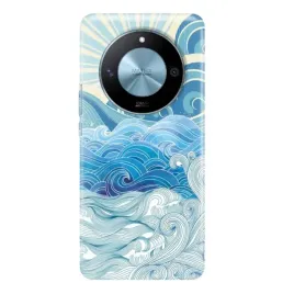 etui-do-huawei-magic-6-lite-sea-life-water-ocean-niebieskie-morskie-wzory