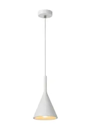 lampa-wiszaca-gipsowa-biala-stozek-nad-stol-wyspe-blat-do-jadalni-lucide