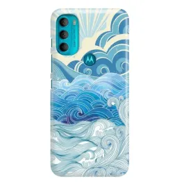 etui-do-motorola-g71-5g-sea-life-water-ocean-niebieskie-morskie-top-wzory