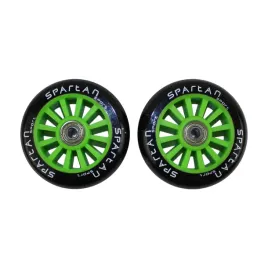 zestaw-zielonych-kolek-do-hulajnogi-z-lozyskami