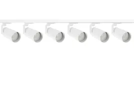 6-oprawek-3fazowych-gwint-e27-bialy-szyna-3-metry-do-poczekalni-gabinetu