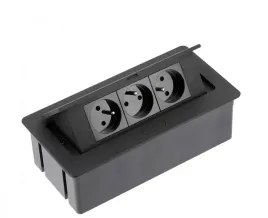 gniazdo-wpuszczane-w-blat-soft-gt-ii-czarne-3x-kabel