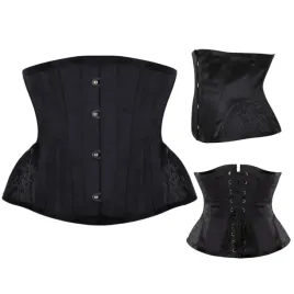 czarny-gorset-satynowy-wiazany-metalowe-fiszbiny-5xl