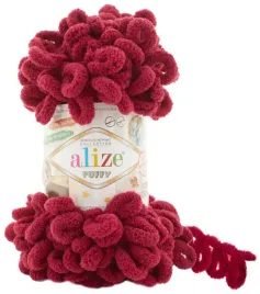 wloczka-alize-puffy-107-wisniowy-9m-100g-100percent-mikropoliester