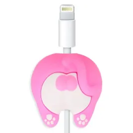 ochronna-oslona-na-kabel-usb-ladowarki-antyzlamaniowa-kot-pupa-rozowa