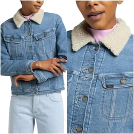 damska-kurtka-jeansowa-lee-sherpa-rider-xs