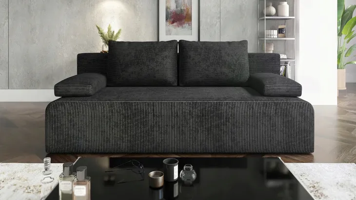 Kanapa/sofa ZOJA rozkładana z funkcją spania i pojemnikiem na pościel