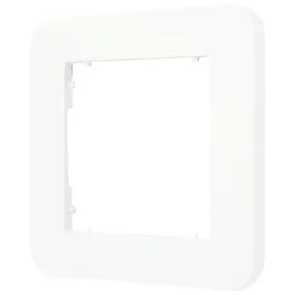 ramka-pojedyncza-do-lacznikow-i-gniazd-karlik-mini-zaokraglona-kolor-bialy