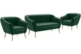 komplet-mebli-wypoczynkowych-zielony-sofa-z-fotelami-2-1-1-na-nozkach-dima