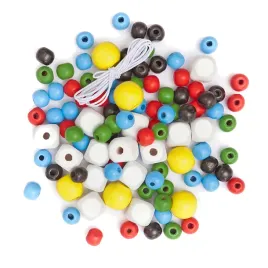 drewniane-koraliki-dpcraft-basic-100-sztuk-wielokolorowe